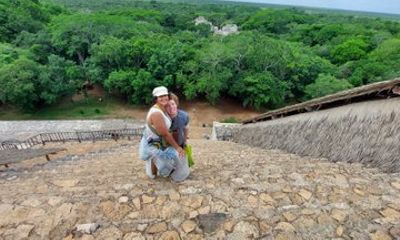 Ek Balam 2 Cenotes and local food from Valladolid