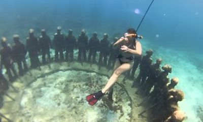 Grenada Underwater Sculpture Park Air Dive Experience