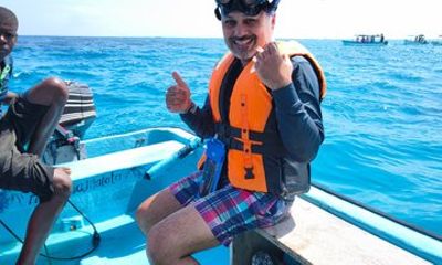 Private Full Day Mnemba Island Snorkeling & Kendwa Beach