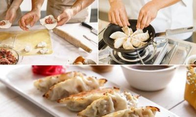 Fun Dumpling Making Class at a Trendy Local Brewery in San Diego