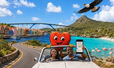 Self Guided GPS Audio Tour with 4 Routes and 75 Stops in Curacao