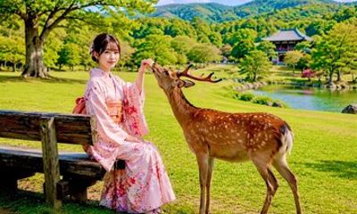 Nara: Private Tour of Deer Park & UNESCO Sites with Hotel Pickup