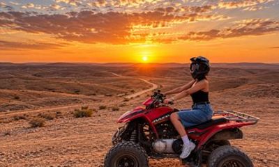 Agafay Desert Sunset Quad Bike Camel Ride Dinner & Live Show