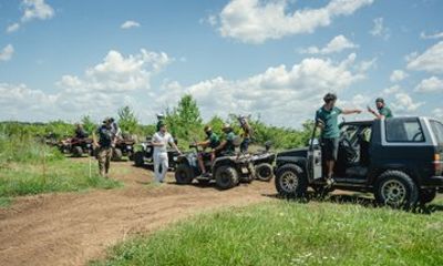 ATV/QUAD tour to waterfall & monasteries from Veliko Tarnovo