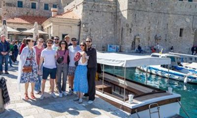 Dubrovnik Old Town History Walk and Guided Panorama Boat Cruise