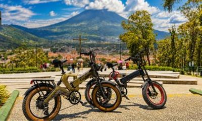 Antigua Guatemala EBike Tour Cerro de la Cruz & City Highlights
