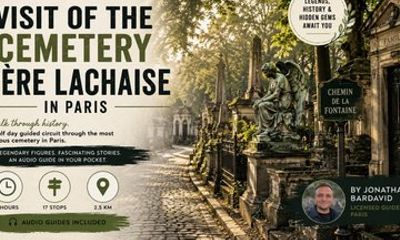 Père Lachaise Cemetery Self Guided Walking Tour with Audio Guide