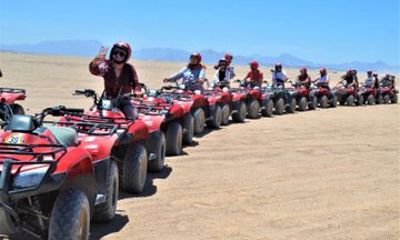 Hurghada Quad Bike Safari and Camel Ride