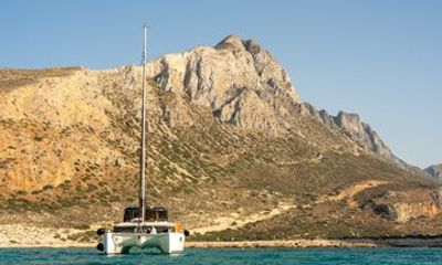 Kissamos Balos Sunset Catamaran Cruise with Sushi and Drinks
