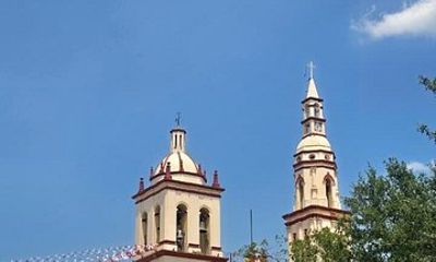 Santiago Magical Town Waterfalls and Cobblestone