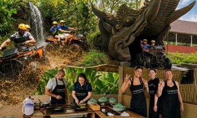Bali Quad Bike 350cc Adventure and Balinese Cooking Class in Ubud