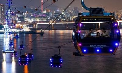 Busan Songdo Marine Cable Car Round trip Ticket