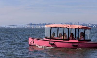 San Diego Pink Electric Boat Rental