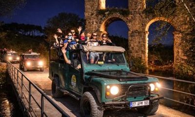 Side Evening Jeep Safari around Green Canyon Cruise with Dinner