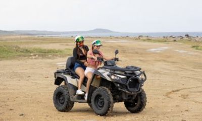 Aruba ATV & UTV Tour: North Coast, Animal Garden & Beach Swimming