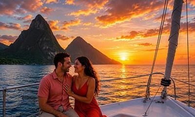 Private St Lucia Champagne Sunset Cruise - Soufrière Hotels