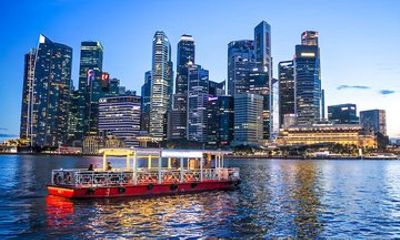 Singapore River Sightseeing Cruise by WaterB