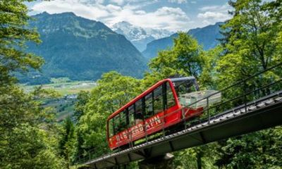 Interlaken Harder Kulm Round Trip Funicular Ticket