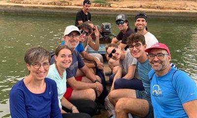 Private Full Day Trip -Wadi Shab, Bimmah Sinkhole and Fins Beach