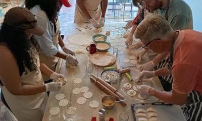 Authentic Cretan Cooking Class with Stamatia