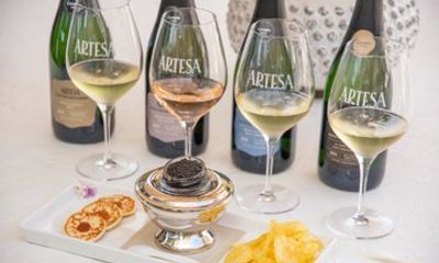 Bubbles and Caviar at Artesa Winery - Napa Valley