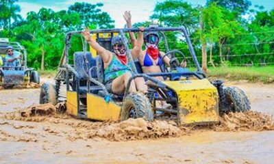 Macao Beach Buggy Adventure with Hotel Pickup from Punta Cana