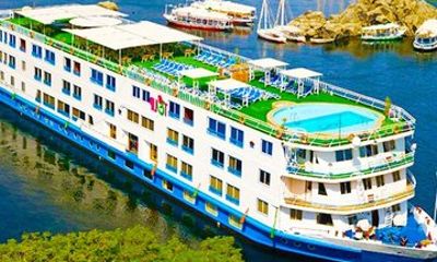 Luxury Nile Cruise Aswan to Luxor with Hot Air Balloon Ride