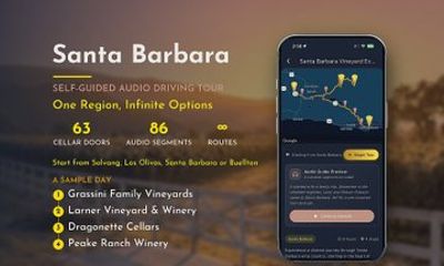 Santa Barbara Wine Tour - Self-Guided GPS Audio Tour