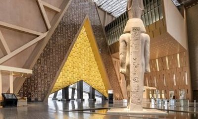the Grand Egyptian Museum and Gallery of King Tut with lunch