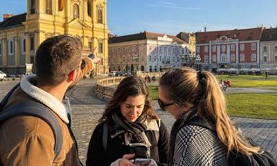 Self-Guided Secrets of Timisoara Exploration Game Tour