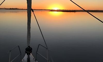 Sunset Sailboat Cruise on Winyah Bay