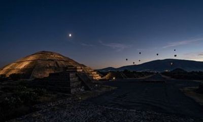 Private Transportation to your Balloon Flight in Teotihuacan and La Gruta