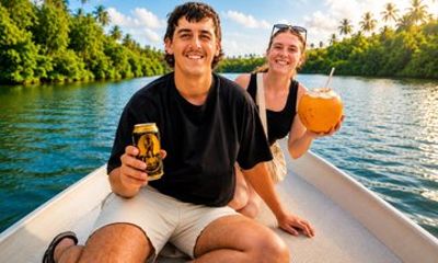 Koggala Lake Boat Safari with Wildlife & Cinnamon Island Visit