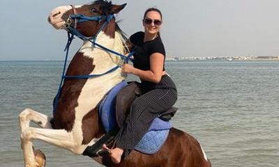 Hurghada Horse Riding Experience Desert and Beach Adventure