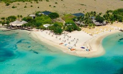 St Maarten Kayak Excursion to Pinel Island Cruise Port Pickup