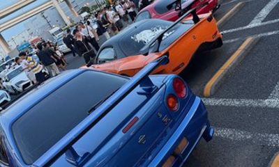 Tokyo JDM Night Drive and Daikoku Car Meet Experience