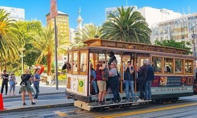 San Francisco Cable Car Tour with Audio Guide and Single Ride