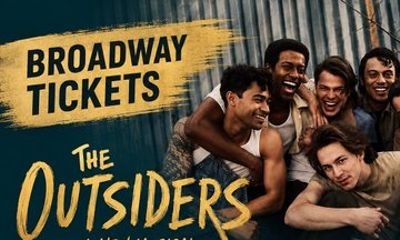 The Outsiders Broadway Show Ticket