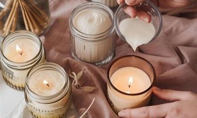 Krakow Make Your Own Candle Workshop With Wine and Music