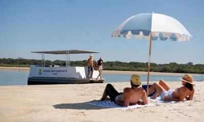Noosa River BBQ Pontoon Boat Hire with Flexible Duration