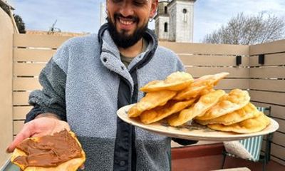 Afternoon Fried Cakes in Colonia del Sacramento