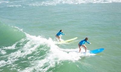 Surf Lesson + Day Use in Rio de Janeiro