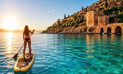 Alanya Stand Up Paddleboarding Small Group with Instructor
