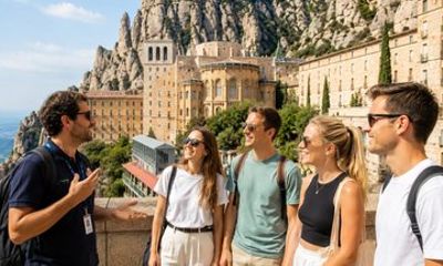 Montserrat Monastery and Scenic Hiking Tour from Barcelona