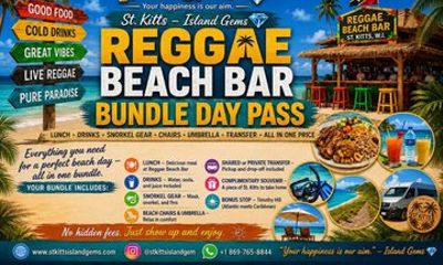 St Kitts Reggae Beach Bar (Bundle Day Pass)