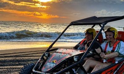 Bali Buggy Adventure Beach Tour, Rice Field, Traditional Village