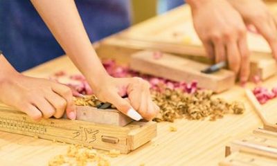 Osaka Chopstick Making Workshop with Engraving