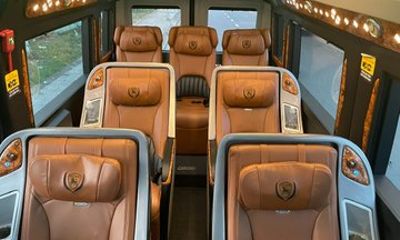 Private Luxury Limousine to Golden Bridge Marble Mountain Hoi An