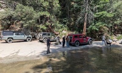 San Jac Creek Crossing 4x4 Jeep Adventure