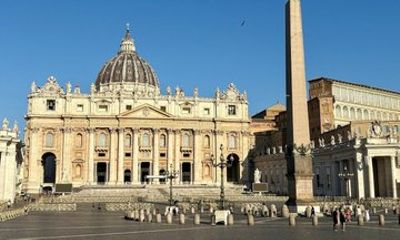 St Peters Basilica and Vatican Grottoes entrance with Audio Guide